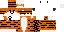 Minecraft skin texture, 64x32 legacy pixels