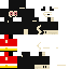 Minecraft skin texture, 64x64 pixels