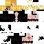 Minecraft skin texture, 64x64 pixels