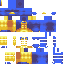 Minecraft skin texture, 64x64 pixels