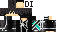 Minecraft skin texture, 64x32 legacy pixels