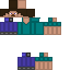 Minecraft skin texture, 64x64 pixels
