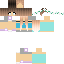 Minecraft skin texture, 64x64 pixels