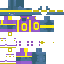 Minecraft skin texture, 64x64 pixels