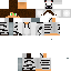 Minecraft skin texture, 64x64 pixels