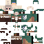 Minecraft skin texture, 64x64 pixels