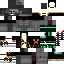 Minecraft skin texture, 64x64 pixels