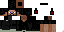 Minecraft skin texture, 64x32 legacy pixels