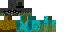 Minecraft skin texture, 64x32 legacy pixels