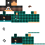 Minecraft skin texture, 64x64 pixels