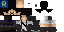 Minecraft skin texture, 64x32 legacy pixels