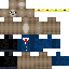 Minecraft skin texture, 64x64 pixels