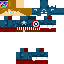 Minecraft skin texture, 64x64 pixels