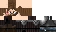 Minecraft skin texture, 64x32 legacy pixels