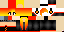 Minecraft skin texture, 64x32 legacy pixels