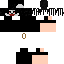 Minecraft skin texture, 64x64 pixels