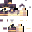 Minecraft skin texture, 64x64 pixels
