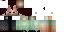 Minecraft skin texture, 64x32 legacy pixels