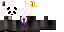Minecraft skin texture, 64x32 legacy pixels