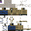 Minecraft skin texture, 64x64 pixels