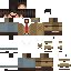 Minecraft skin texture, 64x64 pixels