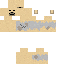 Minecraft skin texture, 64x64 pixels