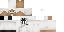 Minecraft skin texture, 64x32 legacy pixels