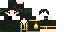 Minecraft skin texture, 64x32 legacy pixels