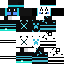 Minecraft skin texture, 64x64 pixels