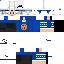 Minecraft skin texture, 64x64 pixels