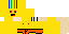 Minecraft skin texture, 64x32 legacy pixels