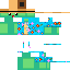 Minecraft skin texture, 64x64 pixels
