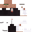 Minecraft skin texture, 64x64 pixels