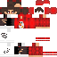 Minecraft skin texture, 64x64 pixels