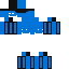 Minecraft skin texture, 64x64 pixels