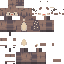 Minecraft skin texture, 64x64 pixels