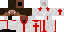 Minecraft skin texture, 64x32 legacy pixels