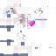 Minecraft skin texture, 64x64 pixels