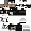 Minecraft skin texture, 64x64 pixels