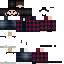 Minecraft skin texture, 64x64 pixels