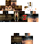 Minecraft skin texture, 64x64 pixels