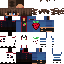 Minecraft skin texture, 64x64 pixels