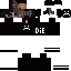 Minecraft skin texture, 64x64 pixels