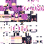 Minecraft skin texture, 64x64 pixels