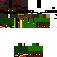 Minecraft skin texture, 64x64 pixels