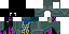 Minecraft skin texture, 64x32 legacy pixels
