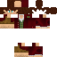 Minecraft skin texture, 64x64 pixels