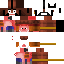 Minecraft skin texture, 64x64 pixels