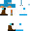 Minecraft skin texture, 64x64 pixels