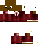 Minecraft skin texture, 64x64 pixels